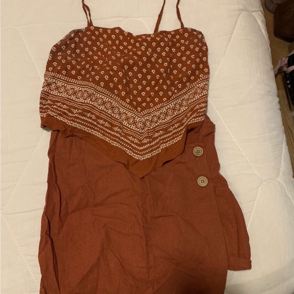 Garage rust colour two piece set